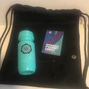NWT Seawheeze Lululemon 2018 Bottle, Book, Bag